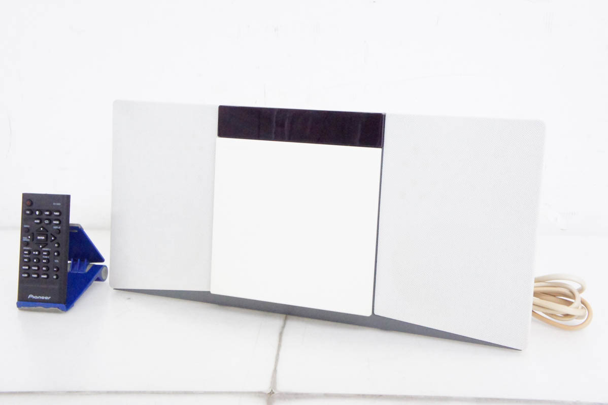 楽天市場】【中古】Pioneerパイオニア スタイリッシュCDミニコンポ X