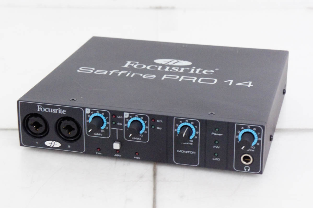 【中古】FOCUSRITEフォーカスライト オーディオインターフェイス Saffire PRO 14 7,984円