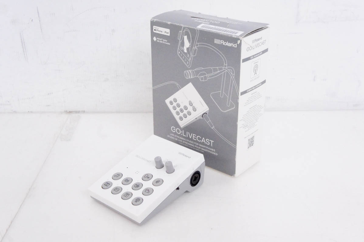 【中古】ROLANDローランド ライブストリーミング for スマートフォン GO：LIVECAST 8,564円