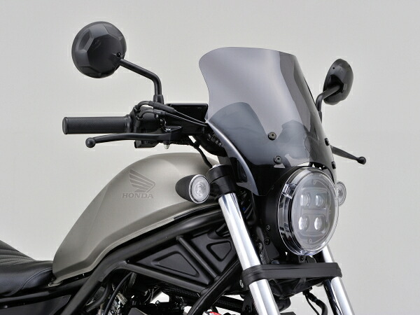 24477 DAYTONA デイトナ ブラストバリアー 車種別キット Rebel250/500（’20～’23）スモーク