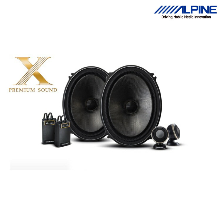 楽天市場】ALPINE(アルパイン) X(エックス) 7X10inchセパレート2ウェイ
