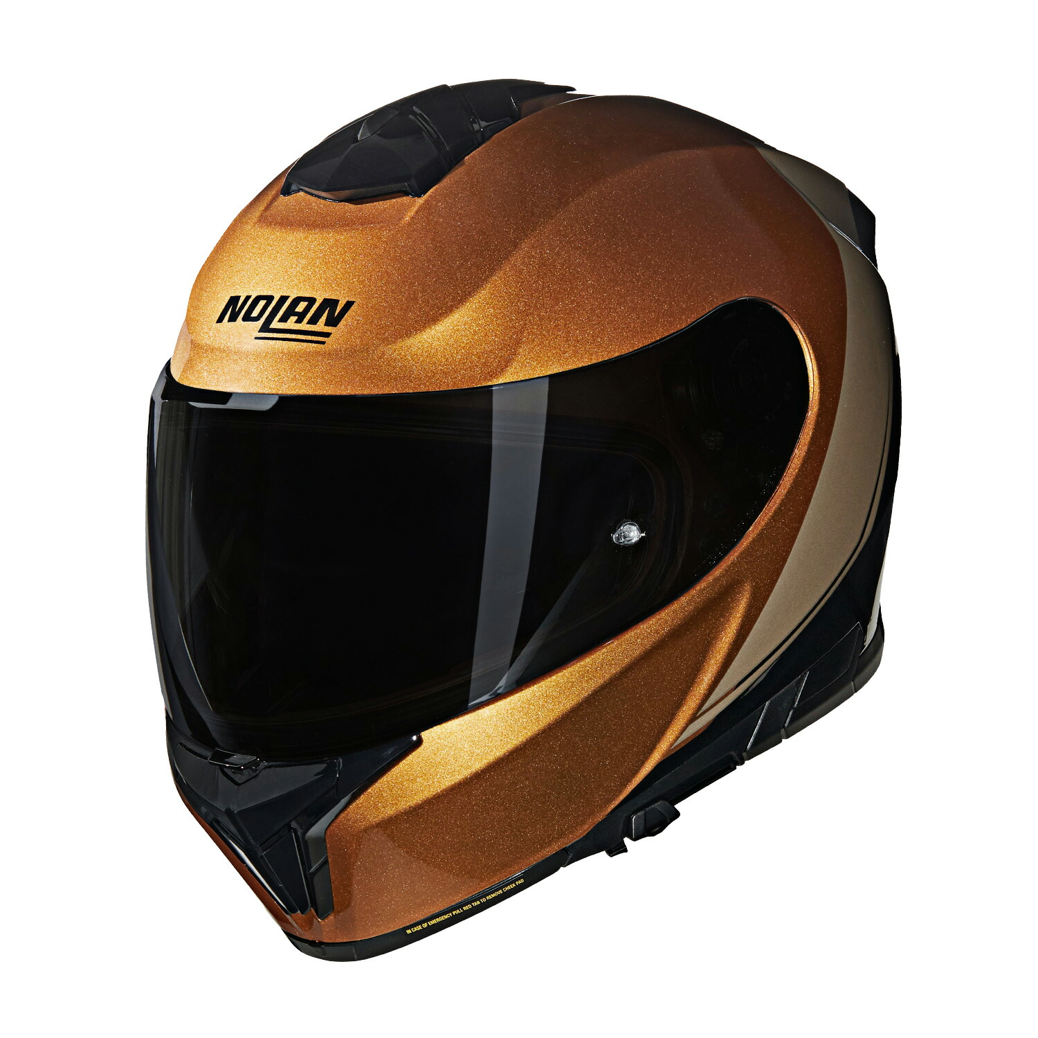 49892 DAYTONA デイトナ NOLAN N80-8 VERNICIATURA SPECIALE OCHER BLACK/341 Lサイズ