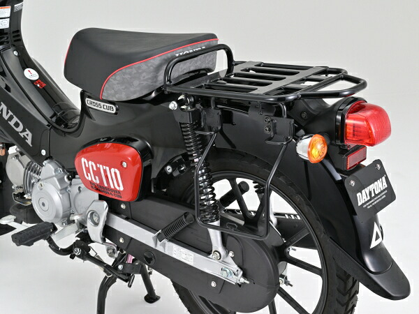 63880 DAYTONA デイトナ サドルバッグサポート(ベルトループ一体型) /CC110(2018～25)/左側専用【EX-TOUCH対応】｜グリーンテック店