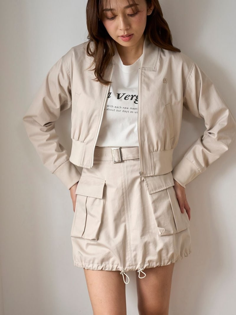 snidel 衿ボアコーデュロイブルゾン Amazon | [スナイデル] 衿ボア