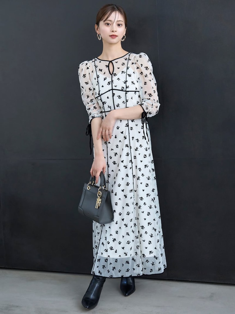 楽天市場】【SALE／50%OFF】フリルシフォンミニワンピース