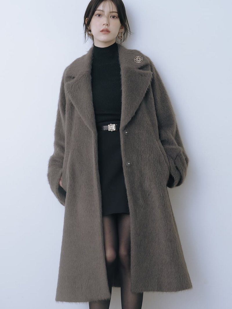 楽天市場】【SALE／51%OFF】コクーンシャギーコート SNIDEL スナイデル