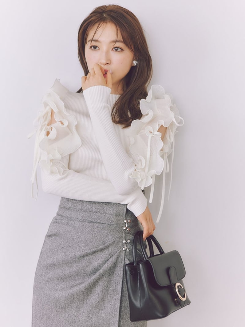 楽天市場】【SALE／50%OFF】フリルシフォンミニワンピース