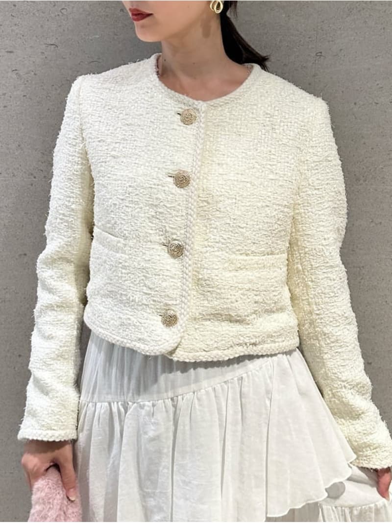 楽天市場】【SALE／50%OFF】シャギーミドルブルゾン SNIDEL