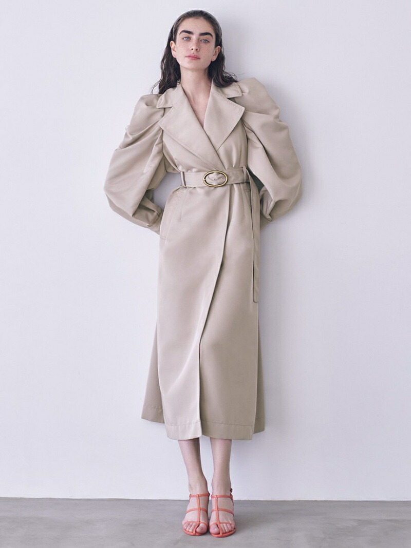 デザイントレンチコート Snidel コート スナイデル ジャケット