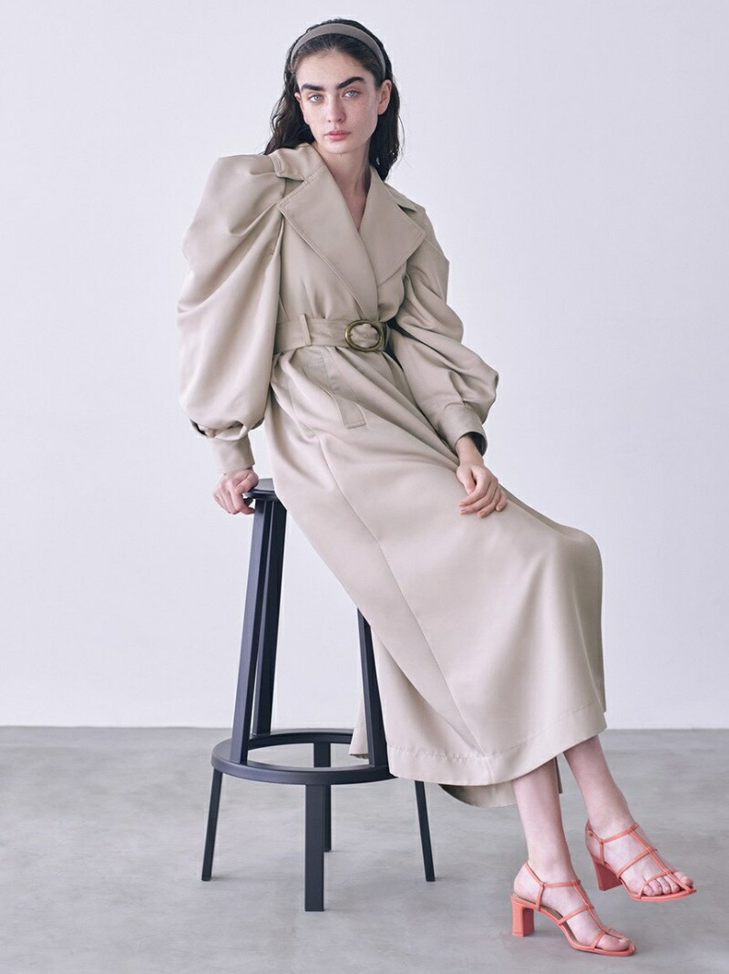 デザイントレンチコート Snidel コート スナイデル ジャケット