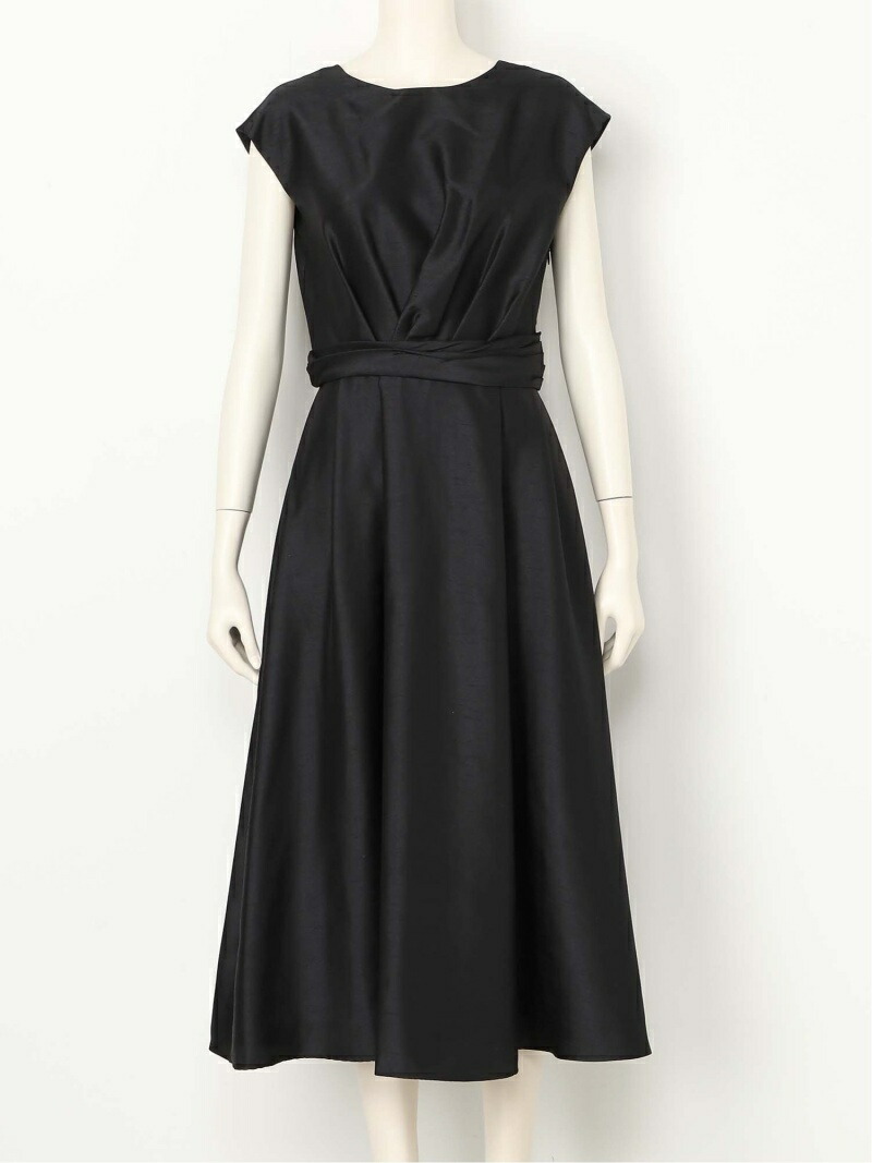 楽天市場 Rakuten Fashion Sale 45 Off シャンタンデザインop Snidel スナイデル ワンピース ワンピースその他 ブラック ベージュ レッド Rba E 送料無料 Snidel スナイデル