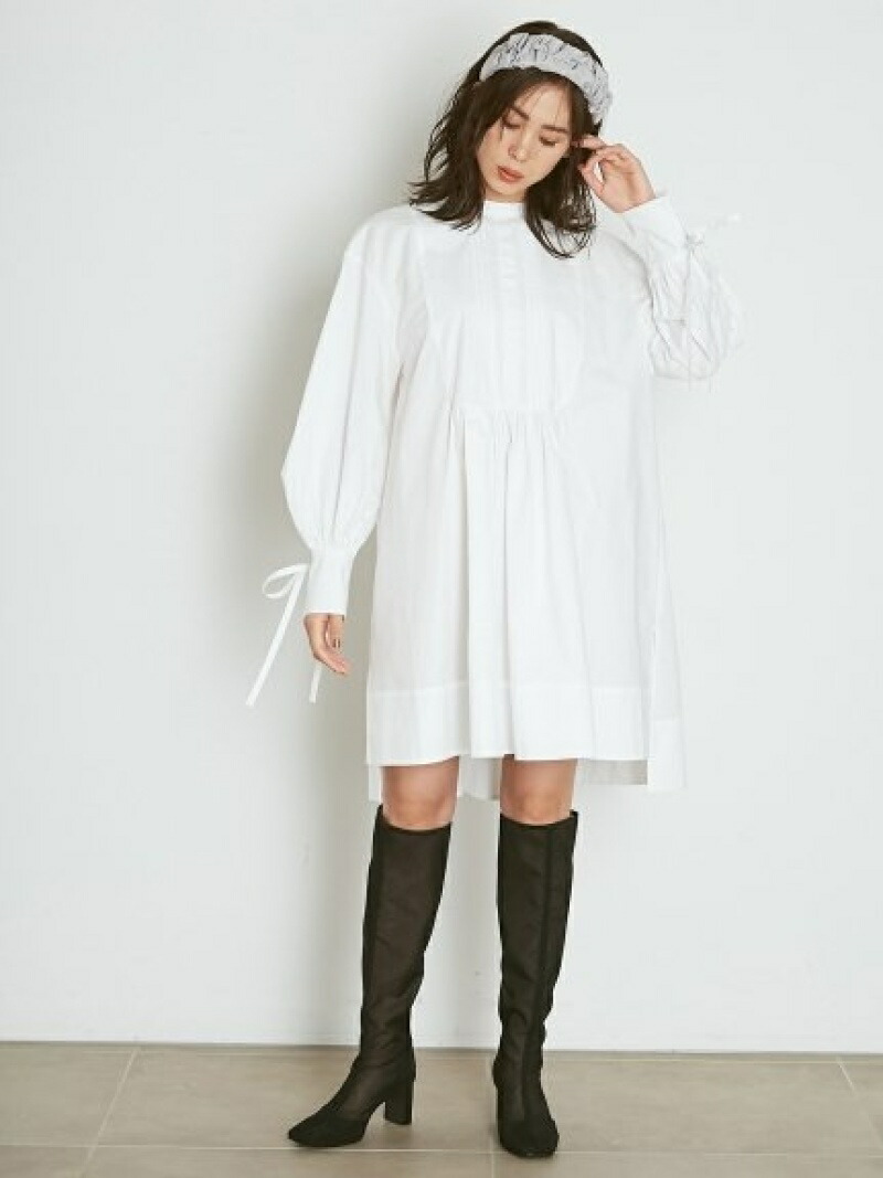 注目の福袋 Organicsタキシードシャツワンピース Snidel Fashion ホワイト 送料無料 Rakuten ロングワンピース マキシワンピース ワンピース スナイデル Ce3811 241news Com