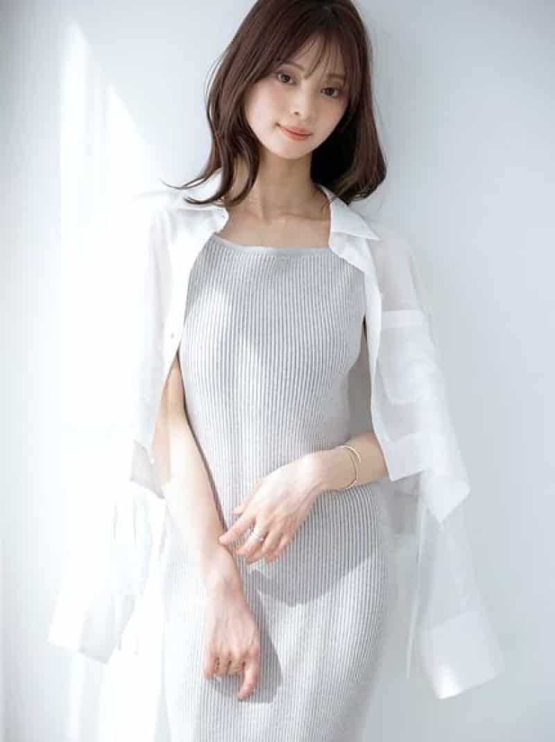 クロップドシャツ SNIDEL スナイデル トップス プルオーバー・トップ 白いこと サクラ色【貨物輸送無料】[ Fashion]