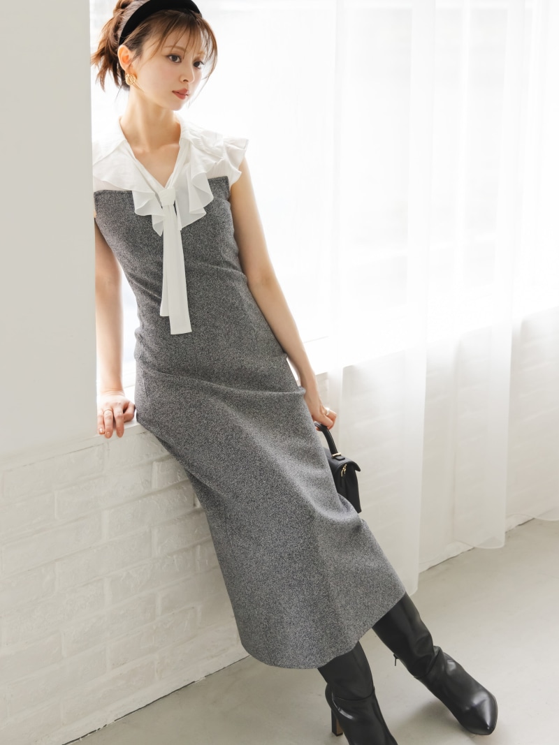 楽天市場】アメスリプリーツドッキングワンピース SNIDEL スナイデル