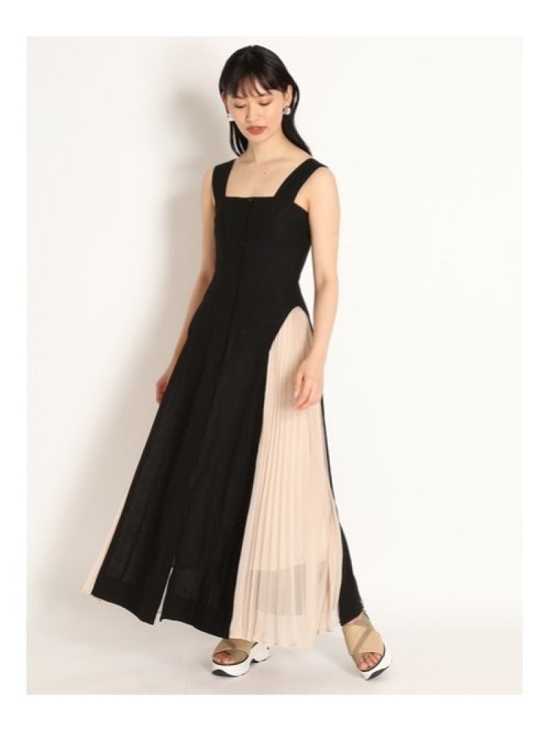 スイッチングジャンスカ Snidel スカート ジャンパースカート スナイデル