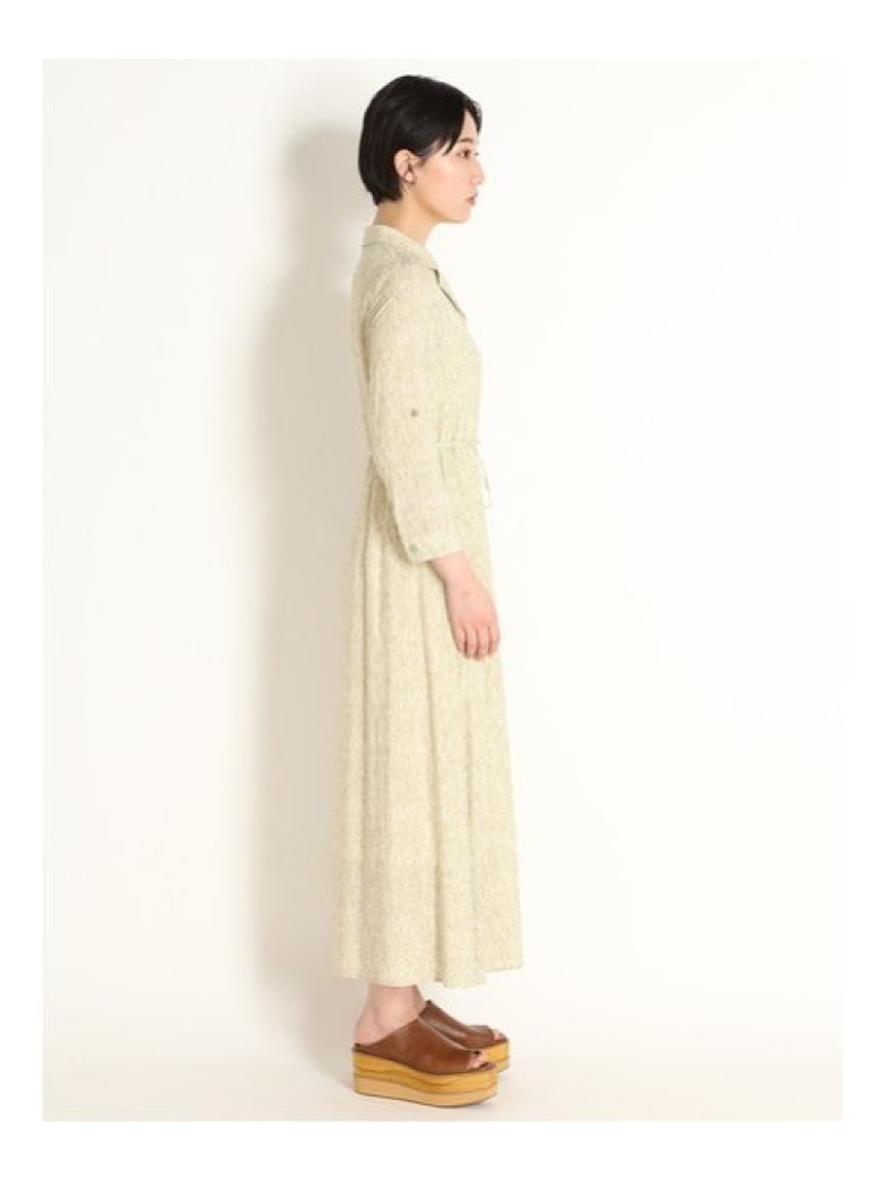 楽天市場 Rakuten Fashion Sale 45 Off バリエーションプリントシャツop Snidel スナイデル ワンピース シャツ ワンピース ブラック グリーン ネイビー Rba E 送料無料 Snidel スナイデル