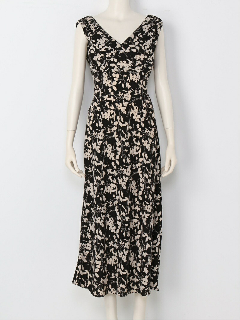 楽天市場 Rakuten Fashion Sale 45 Off バイアスフラワーパターンop Snidel スナイデル ワンピース ワンピースその他 ブラック レッド イエロー Rba E 送料無料 Snidel スナイデル