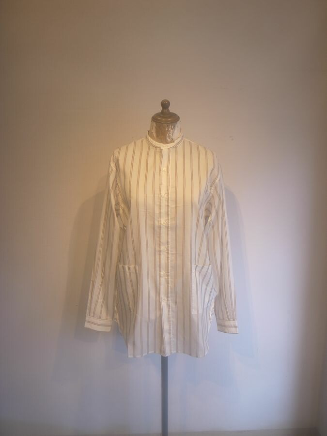 新品未使用タグ付◎Yarmo ヤーモ ナイトシャツ 白 YAR-21SS S16 楽天市場】YARMOヤーモ [21ss-s16]NightShirtナイトシャツ White