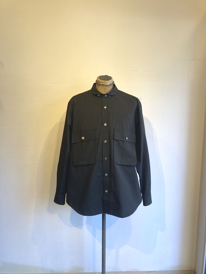 gorouta(ゴロウタ) ROUND COLLAR CPO SHIRT