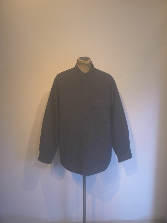 STILL BY HAND(スティルバイハンド) Band collar padded shirt(BL04253)