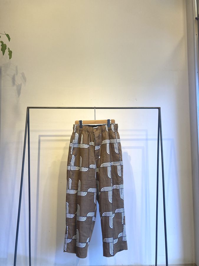 HAVERSACK Women(ハバーサックウーマン)ウッドブロックプリントイージーパンツ|Snipe