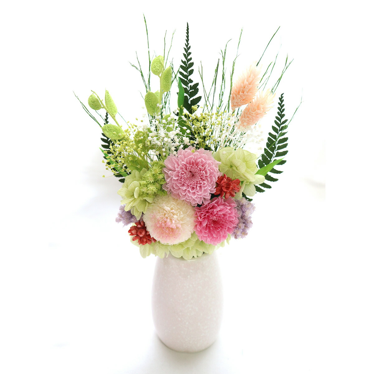 楽天市場】プリザーブドフラワー 仏花 初盆 お供え物 仏花 お盆飾り仏