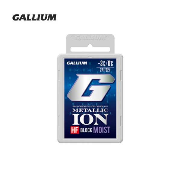 GALLIUM ガリウム 蝋涙 METALLIC ION_BLOCK Moist〔50g〕GS5007 益荒男 スキーの板 スノーボード スノボ
