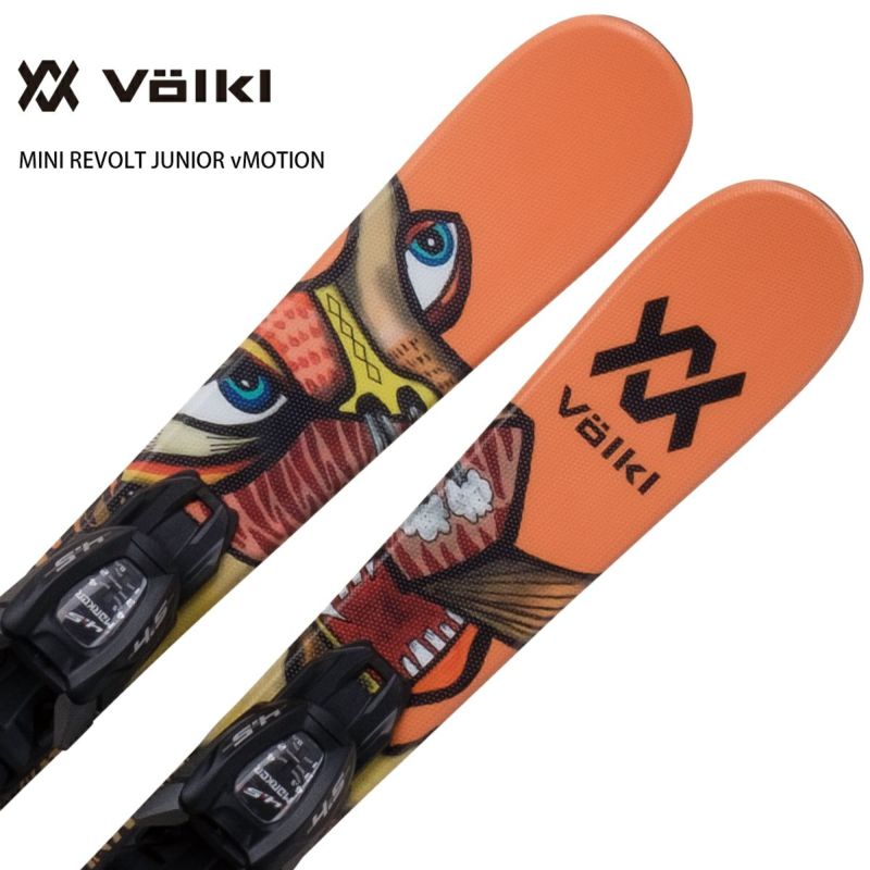 Volkl フォルクル スキー板 22 Mini Revolt Junior Vmotion ミニ リヴォルト ジュニア Vモーション 4 5 Vmotion Jr 21 22早期予約 ビンディング セット 取付無料 Onpointchiro Com