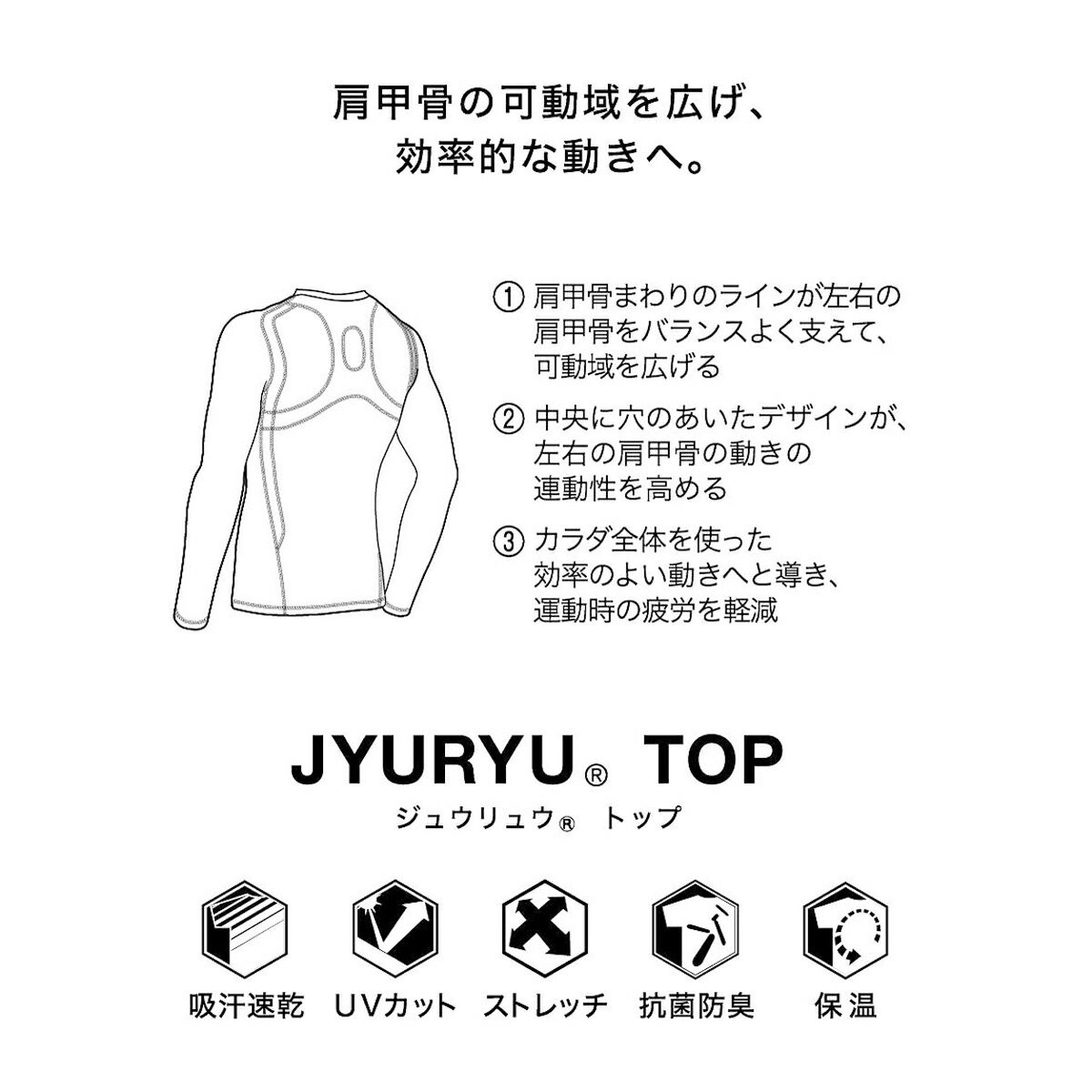 迅速な対応で商品をお届け致します ワコール アンダーウェア メンズ 2022 CW-X ジュウリュウ トップ HOT JAO799 fucoa.cl