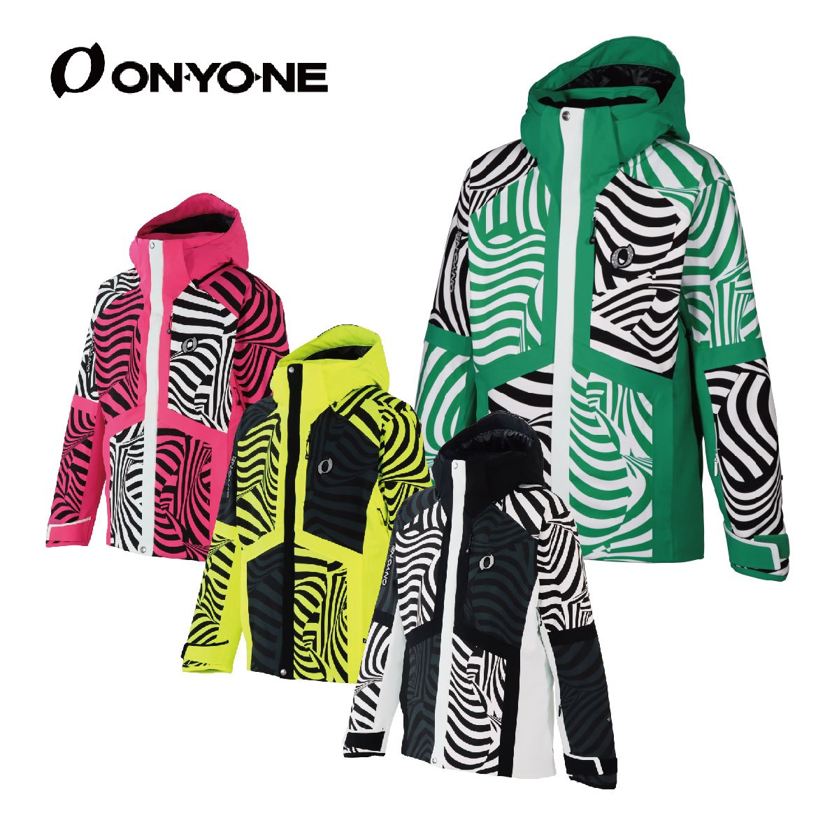 スキー ウェア ジャケット メンズ レディース ONYONE オンヨネ<2023>ONJ95P43 PRINT OUTER JACKET 22-23 NEWモデル