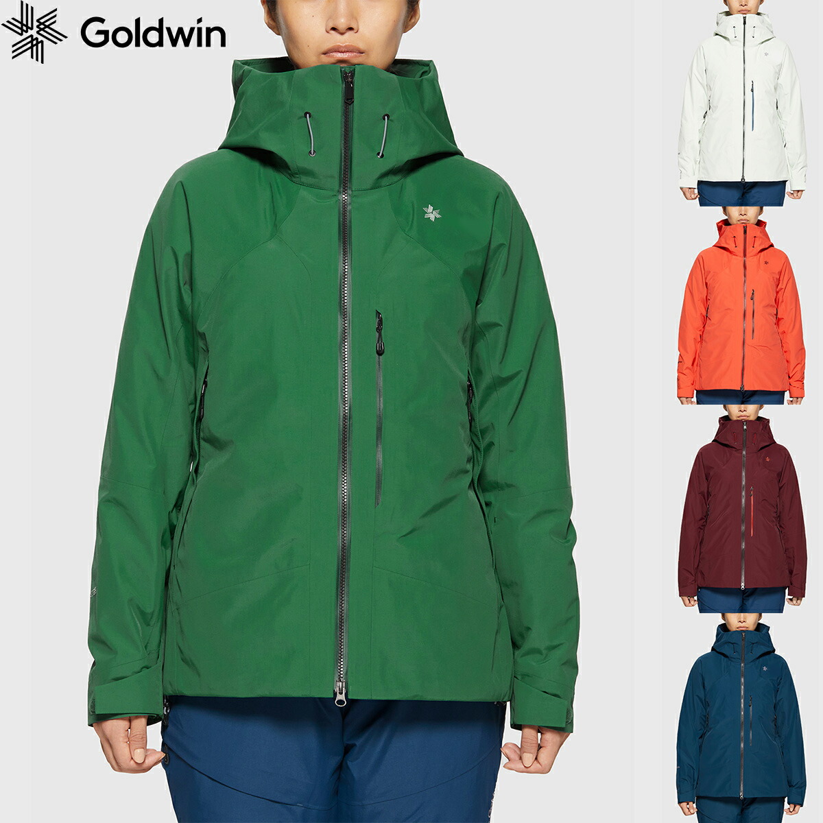 GOLDWIN ゴールドウイン スキーウェア ジャケット 2023 GW02300P W's GORE-TEX 2L Jacket 22-23  NEWモデル 新品 送料無料