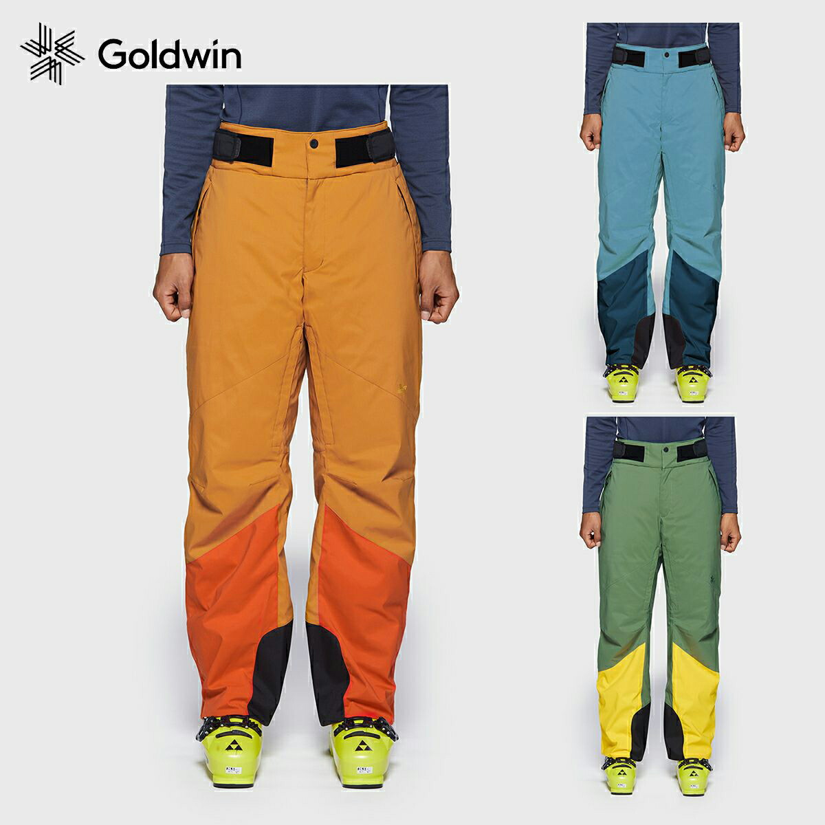 人気ブランドの新作 GOLDWIN ゴールドウイン スキーウェア パンツ 2023 G32355AP 2-TONE COLOR PANTS 22-23  NEWモデル fucoa.cl