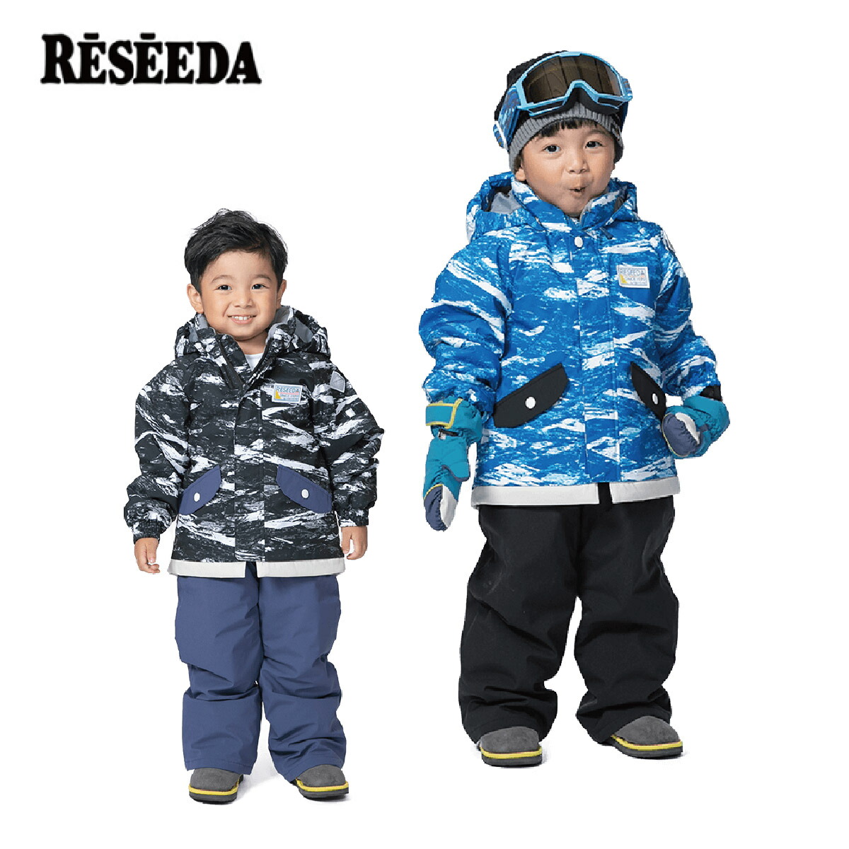 【楽天市場】スキー ウェア キッズ ジュニア RESEEDA 〔レセーダ 〕 ＜2022＞ RES54006 TODDLER SUIT【上下