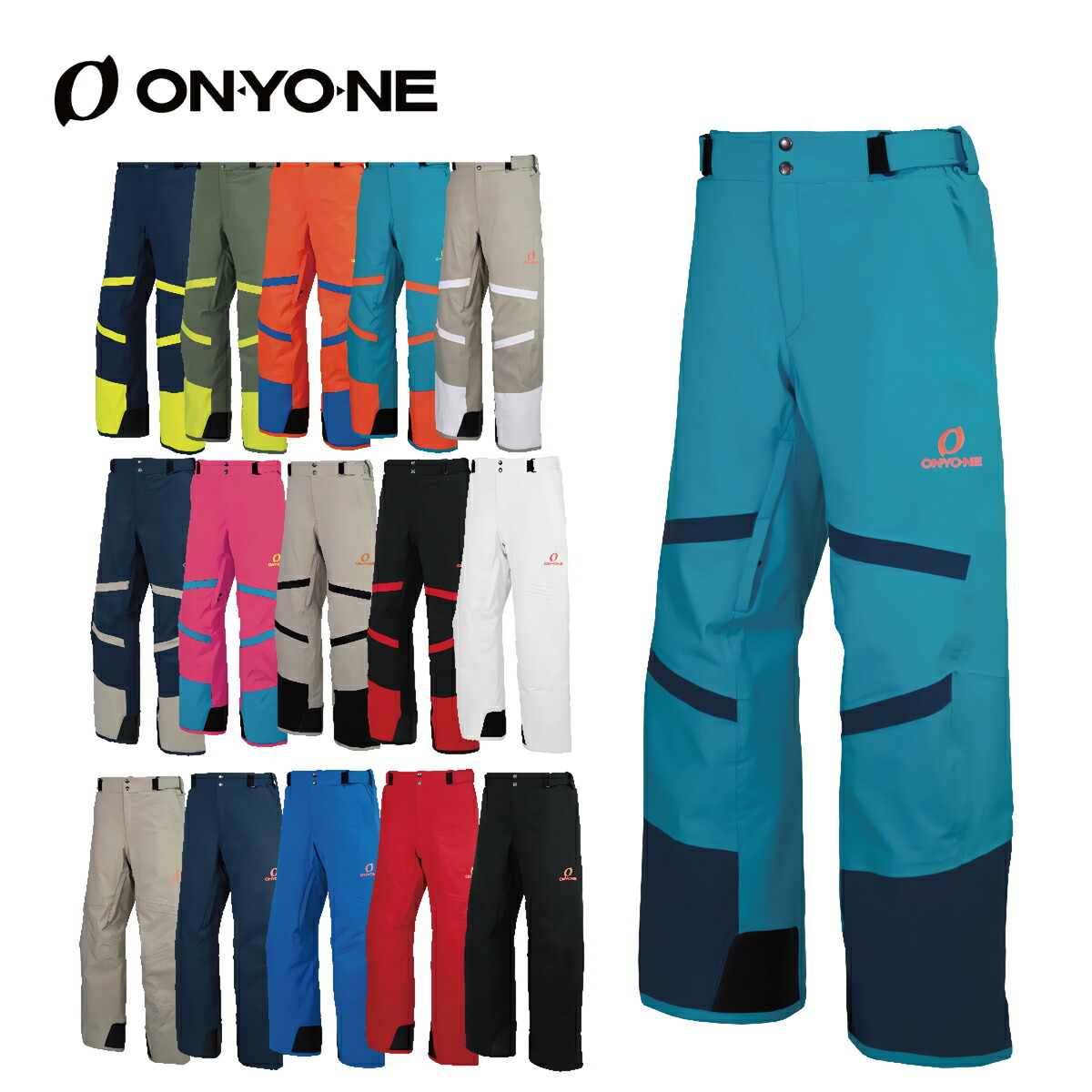 ONYONE スキーパンツ メンズМ　サイドフルオープン ONYONE スキーパンツ メンズМ サイドフルオープン