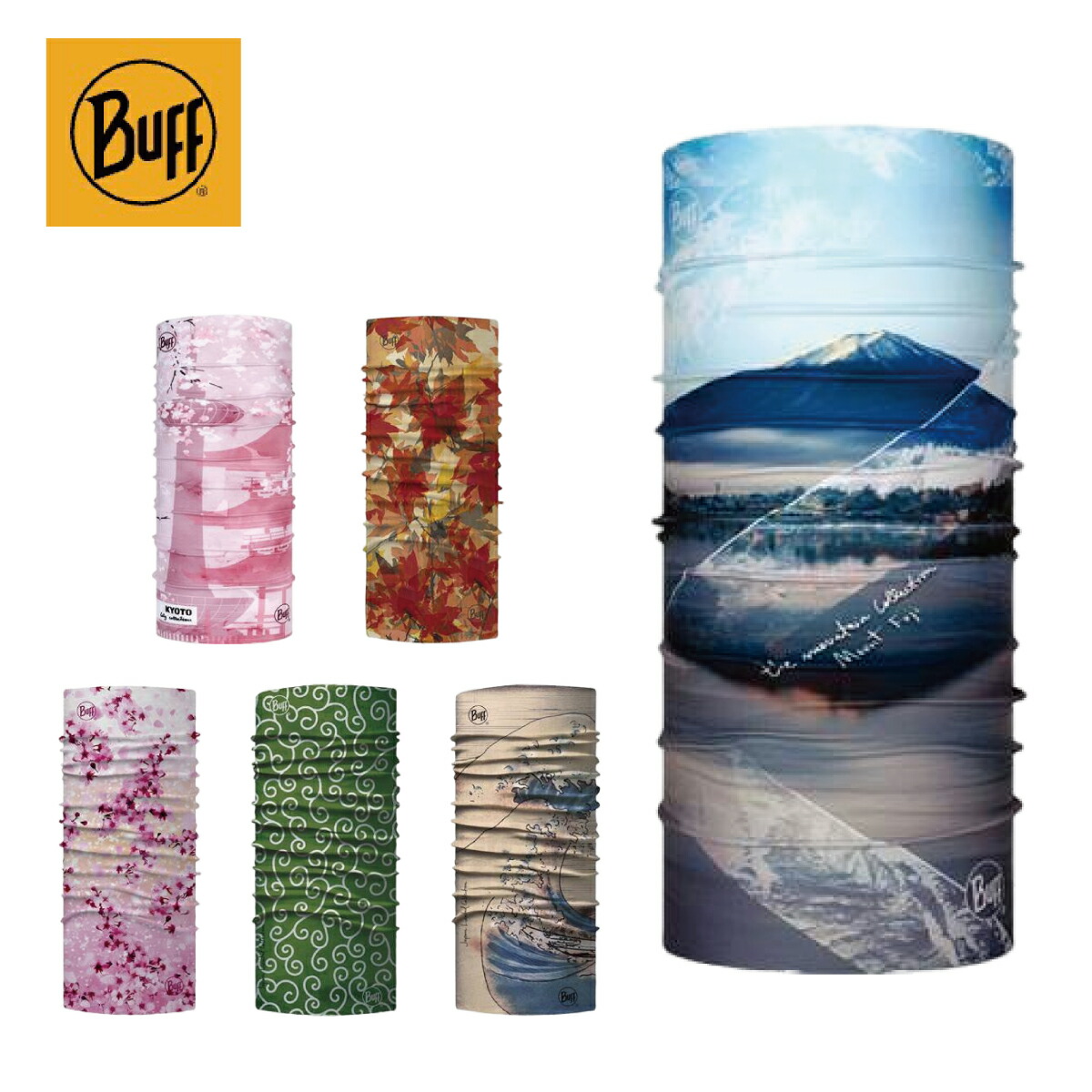 【楽天市場】BUFF バフ スキーアクセサリー ネックチューブ＜2024＞ Original EcoStretch / JAPAN