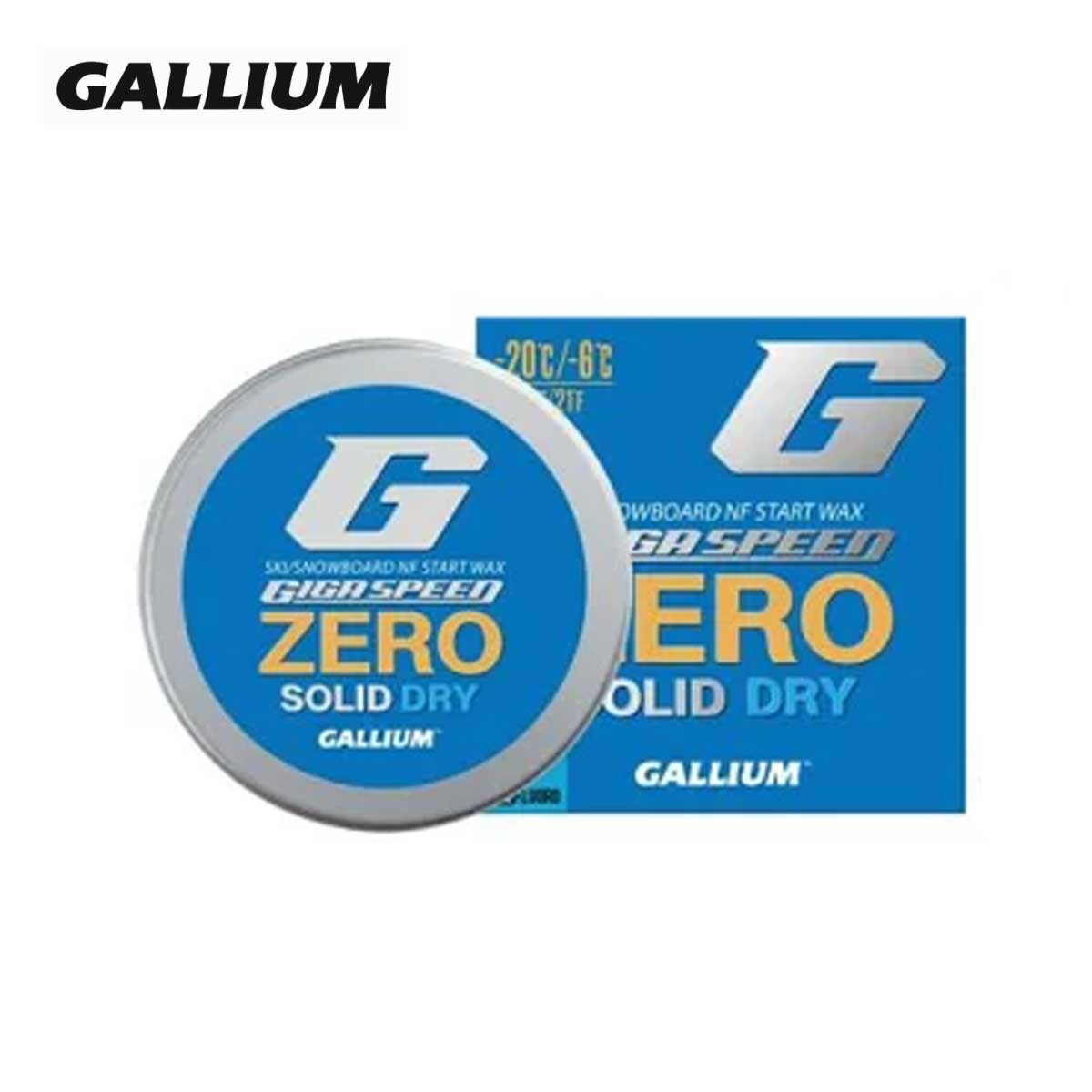 GALLIUM ガリウム 蝋涙 ＜2026＞ GS2105 / GIGA SPEED ZERO SOLID Dry 8g