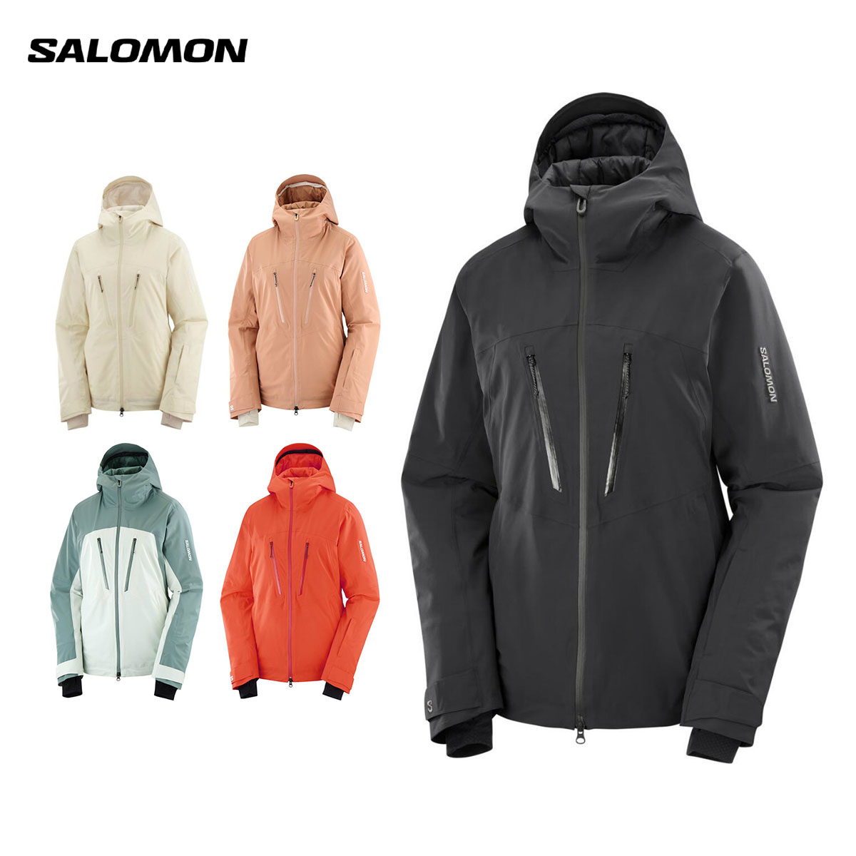 【美品】SALOMON サロモン スキーウェア アイスロケットジャケット SALOMON 19-20 SALOMON（サロモン）【スキージャケット/在庫処分