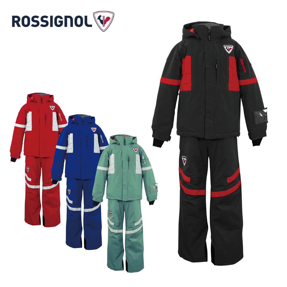 ROSSIGNOL スノーボードウェア上下セット cd91143.jpg