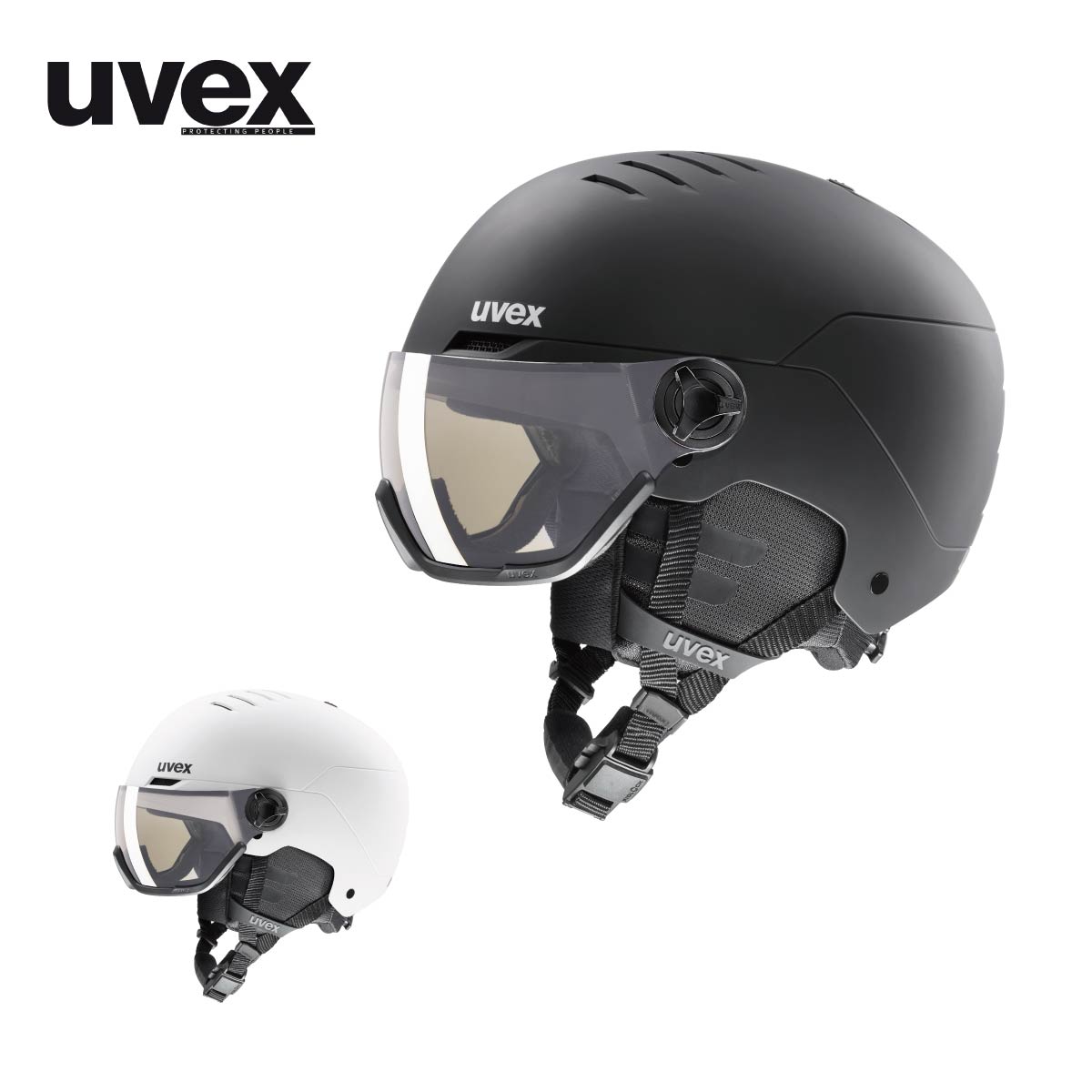 楽天市場】UVEX ウベックス スキー ヘルメット 2025 uvex wanted visor