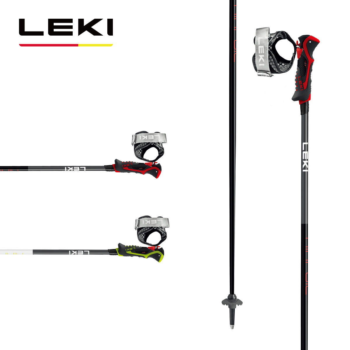 楽天市場】LEKI レキ スキーポール ストック メンズ レディース＜2026