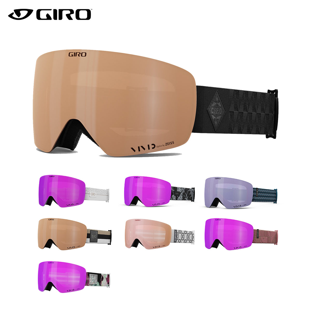 GIRO ELLA VIVID AF女性モデル スキー スノボゴーグル GIRO OFFICIAL SITE -ELLA-