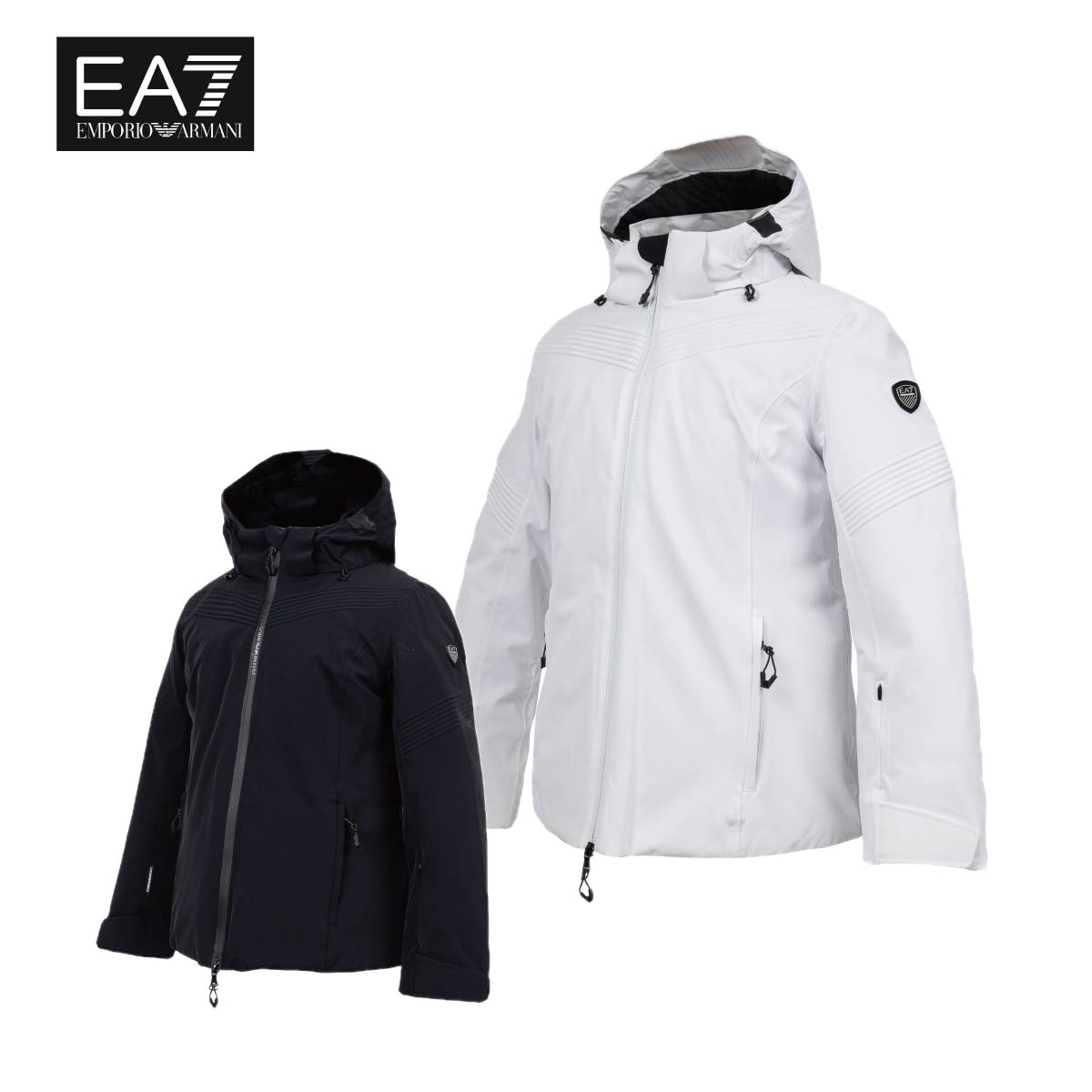 スキーの板御召しもの レディース スキーの板上衣 EA7 イーエーセブン ＜2025＞SKI W CORTINA EMBOSSED TORAY JKT / 6DTG03 【MUJI】