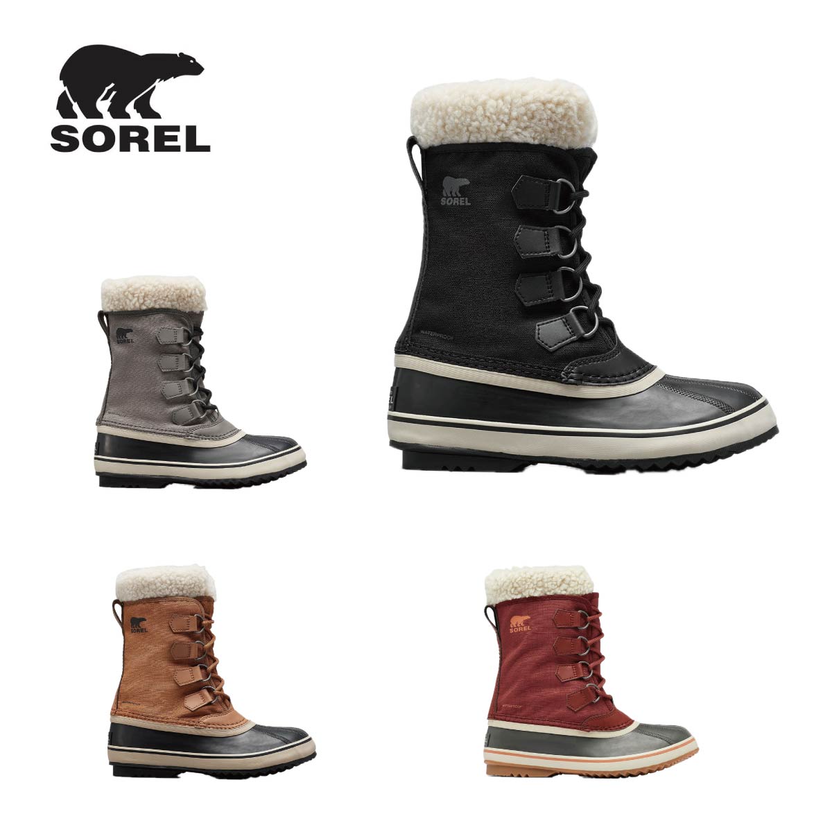 SOREL - ソレル グレイシー スノーブーツ ショートブーツ 雪靴 24cm 茶 ■OF ソレル SOREL グレイシー GLACY スノーブーツ ショートブーツ 雪