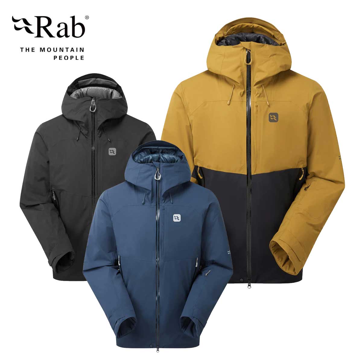 Rab ラブ　クローマキネティックジャケット　サイズXXL オリオンブルー Khroma Kinetic Jacket | Rab® ジャパン公式サイト