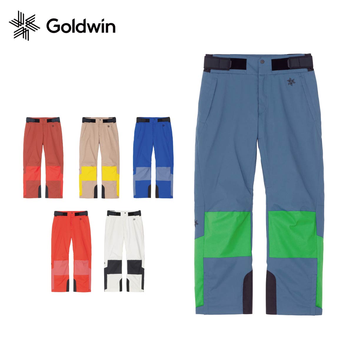新品 GOLDWIN 2トーン カラーパンツ (3/Lサイズ) 　　併 01_001.jpg