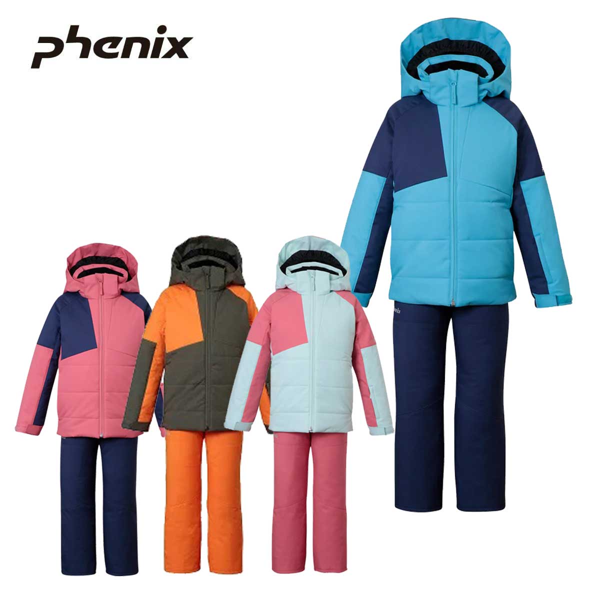 ☆ACHI☆【良品】phenix スキーウェア 上下 ジュニア 170 KIDS/JUNIOR】子供用スキーウェア アウター上下セット