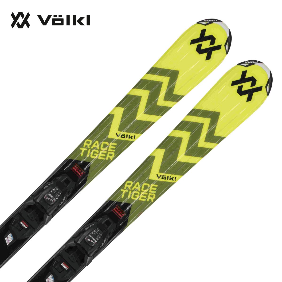 Volkl Racetiger JR 120 スキーセット2シーズン使用 cd92670.jpg