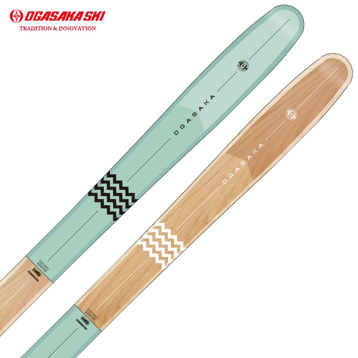 楽天市場】オガサカogasakaスキーE-TURNイーターン「ET-10.8」188cm+