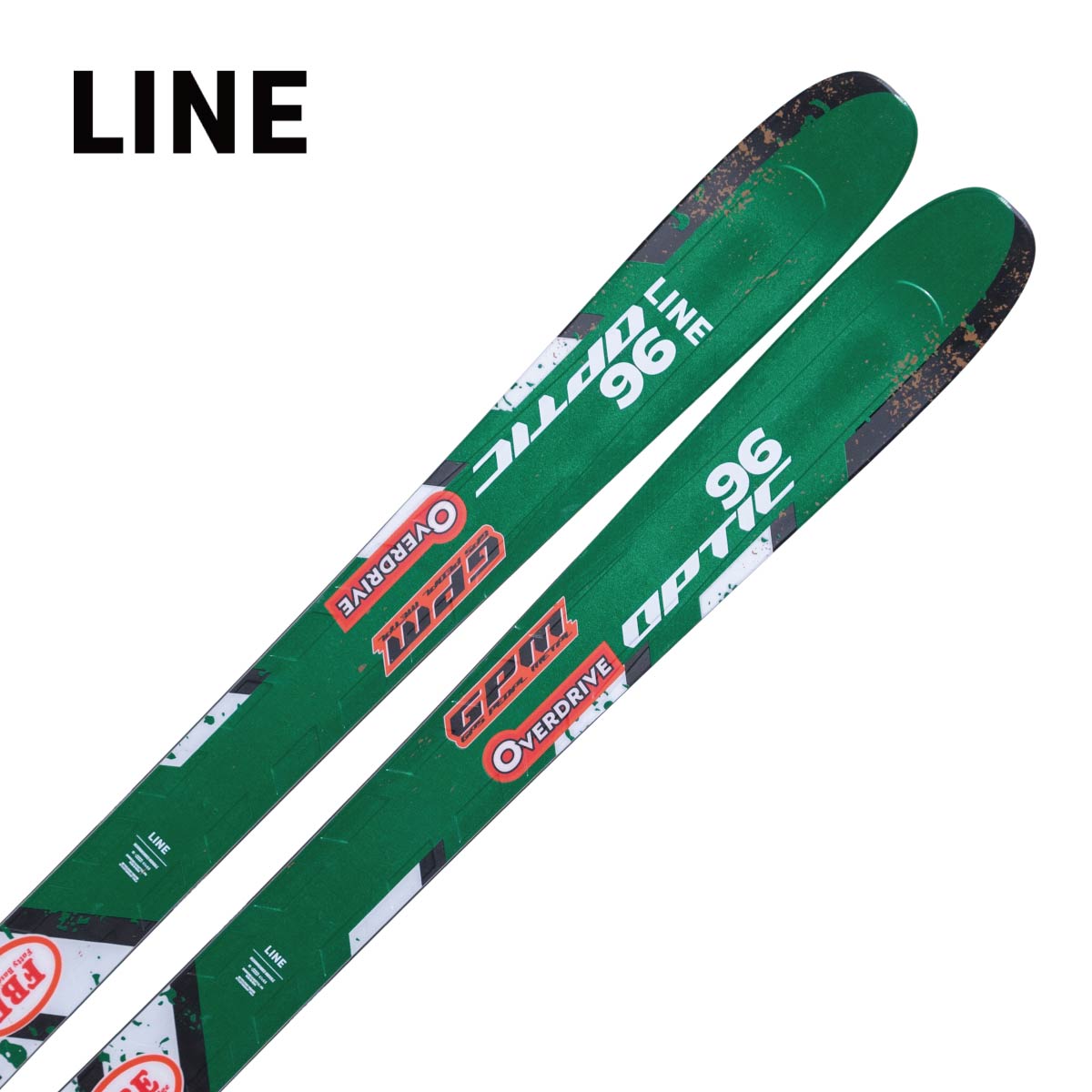 LINE ライン スキー板 メンズ レディース＜2026＞OPTIC 96 [LN2509200]【板のみ】