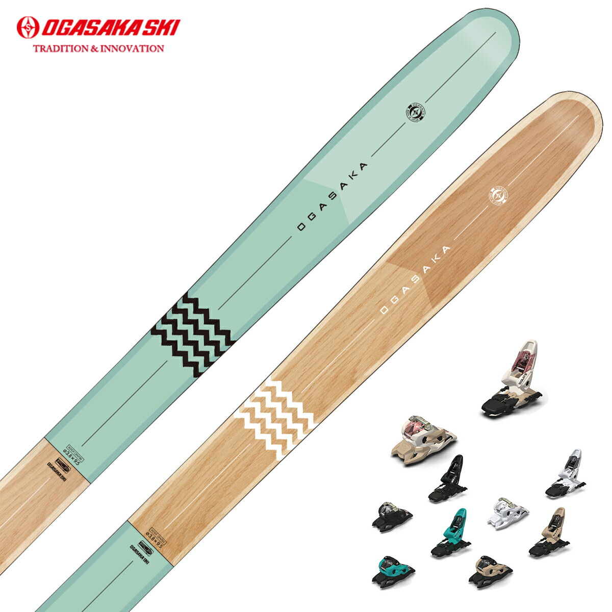 楽天市場】オガサカogasakaスキーE-TURNイーターン「ET-10.8」188cm+